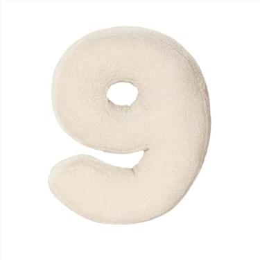 Imagem de English Letter Plush Pillow, Soft Cozy A to Z Alphabets Shaped Throw Cushions, Initial Design Decorative Throw Pillows for Bed Couch, Gift To Family, Friends & Colleagues (9)