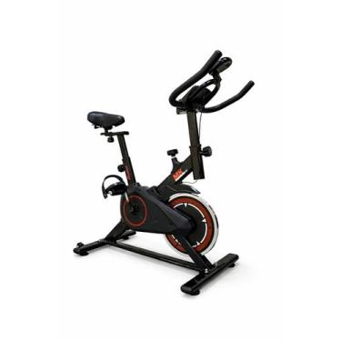 Imagem de Bicicleta Ergométrica Spinning Roda de Inércia 6 Kg MKFIT, Vermelho