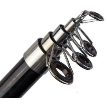 Imagem de Vara De Pesca Telescópica 1.7 - Fibra De Vidro 4 Gomos- Cmik