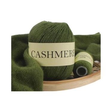 Imagem de Gorro De Bebê Em Lã De Cashmere, 3 Peças De Fios De Crochê Tricotados 