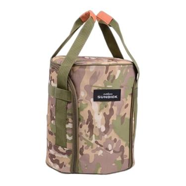 Imagem de menolana Estojo de transporte para aquecedor de mesa de camping, bolsa de armazenamento portátil para fogão a gás, ideal para viagens, pesca, piqueniques e, Verde