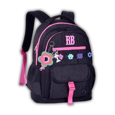 Imagem de Mochila Rebecca Bonbon Costas Infantil Escolar Passeio Teen Cor:Preto,