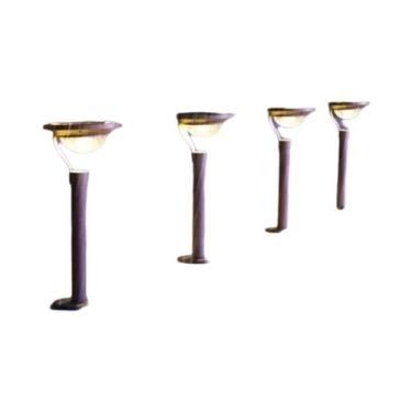 Imagem de Luz Solar Super Brilhante Para Jardim, Dupla Função, Luz Branca Quente