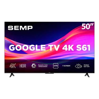 Imagem de Smart TV 50'' Semp TCL 50S61 4K Preto Bivolt