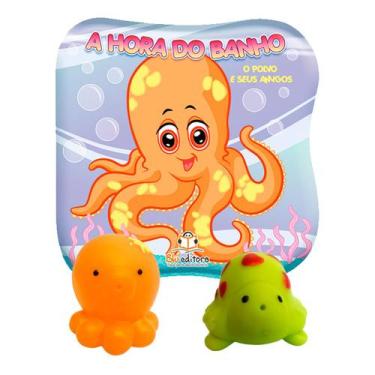 Imagem de Livro - A hora do banho: O polvo e seus amigos
