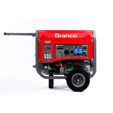 Imagem de Gerador Gasolina 13Kva Mono Partida Elét B4T-13000E Branco