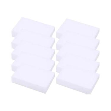 Imagem de Esponja De Melamina Branca 10PCS Para Lavagem De Louças, Ferramentas D
