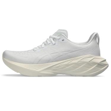 Imagem de ASICS NOVABLAST 4 Tênis de corrida masculino, Branco/Branco, 45