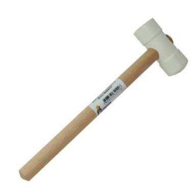 Imagem de Martelo De Borracha 40Mm Branco Gerplast 000102