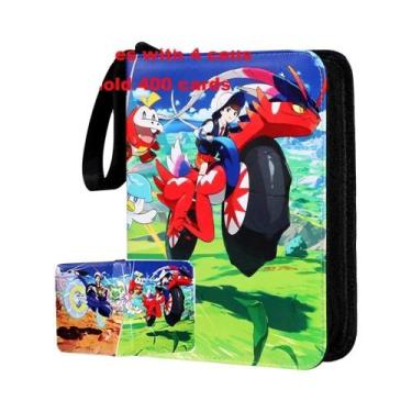Imagem de Binder Para Cartas De Pokémon Com 50 Capas, 400 Bolsos, Suporte Person