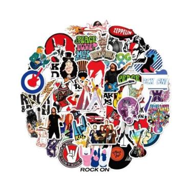 Imagem de Adesivos De Graffiti De Guitarra Do Beatles 50PCS Para Laptop, Carro, 