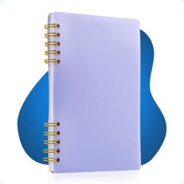 Imagem de Caderno Capa Mole Anotações Faculdade Escolar A6 80 Folhas - Hxt, Roxo