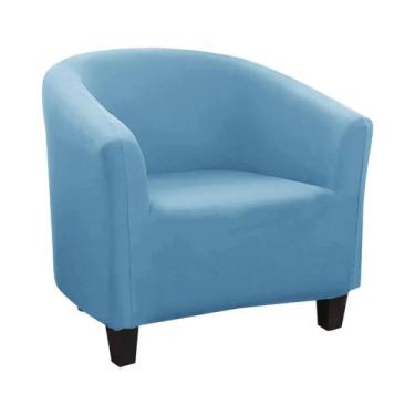 Imagem de Capa Protetora Elástica De Spandex Estampada Para Poltrona Club, Poltr