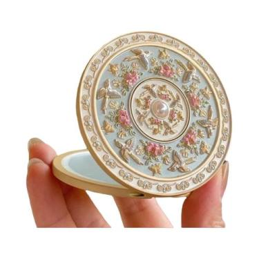 Imagem de Espelho De Maquiagem Dobrável De Mão Dupla Face, Produto De Pequim, Co