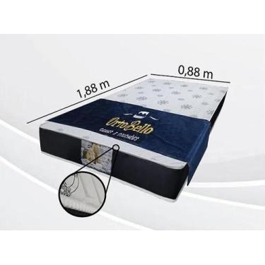 Imagem de Colchão de Solteiro Confortável D28 14cm - Orthobello