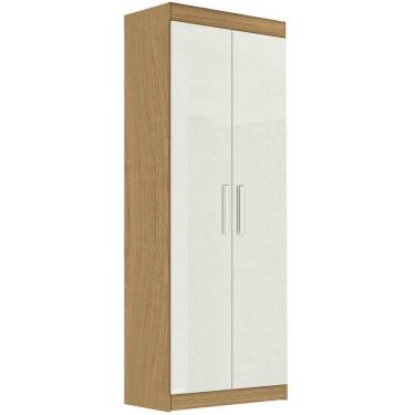 Imagem de Armário Multiuso 2 Portas 4 Prateleiras Atacama/off White