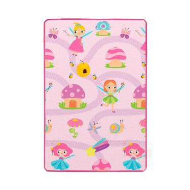 Imagem de Tapete Infantil Fadinhas Dupla Face - Buba