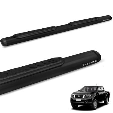 Imagem de Estribo Lateral Oval Frontier 2017 a 2025 Oblongo Preto