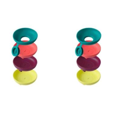 Imagem de Suporte De Silicone Portátil Antigotejamento Para Picolés E Sorvetes P