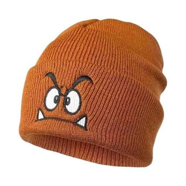 Imagem de Gorro De Lã Unissex Quente E Bordado Para Eventos Esportivos Ao Ar Liv