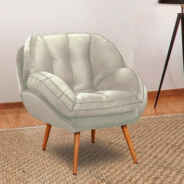 Imagem de Poltrona Evora em Madeira Eucalipto Movellu Home