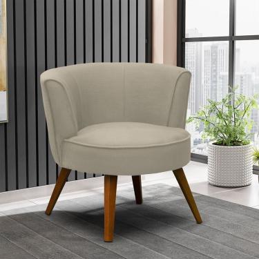 Imagem de Poltrona Luna em Madeira de Eucalipto Movellu Home