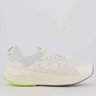 Imagem de Tênis Fila Improve Feminino Bege e Cinza-Feminino