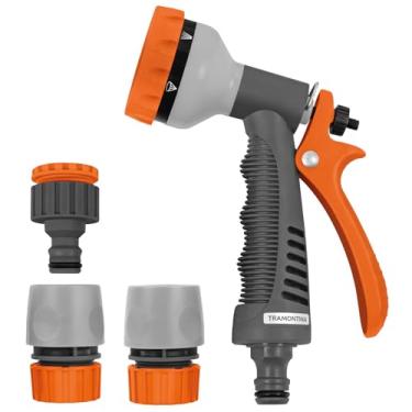 Imagem de Conjunto para Irrigação Tramontina 78583610 com Engates Rápidos e Hidropistola