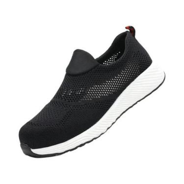 Imagem de Tênis De Segurança Respirável Com Biqueira De Aço Para Homens E Mulher