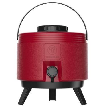 Imagem de Botijão Térmico 6L Termolar Maxitermo Vermelho Latino