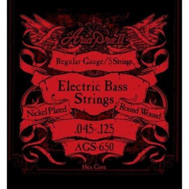 Imagem de Encordoamento Baixo 5 Cordas .045 Ags650