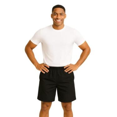 Imagem de 1 Short Bermuda Tactel Academia Praia Treino Corrida Masculina TRAININ