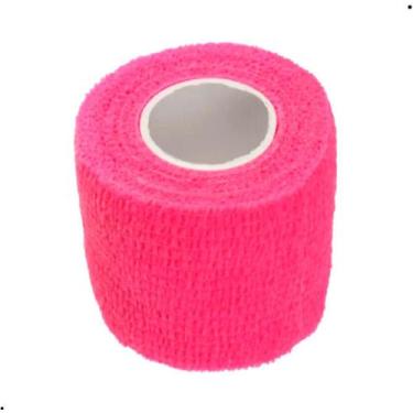 Imagem de Bandagem Elástica Adesiva 5Cm X 2M Rosa Hppner - Hoppner