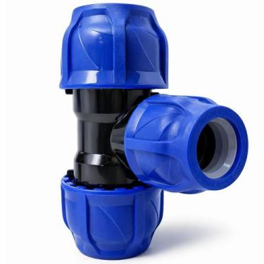 Imagem de Tê 90 de Compressão em Polipropileno - 50mm para Sistemas Hidráulicos 