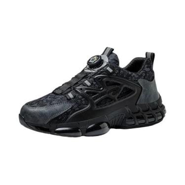 Imagem de Tênis De Segurança Masculino Com Biqueira De Aço Antiderrapante E Anti