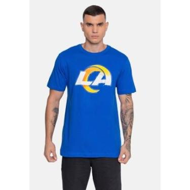 Imagem de Camiseta NFL Estampada Los Angeles Rams Masculino-Masculino