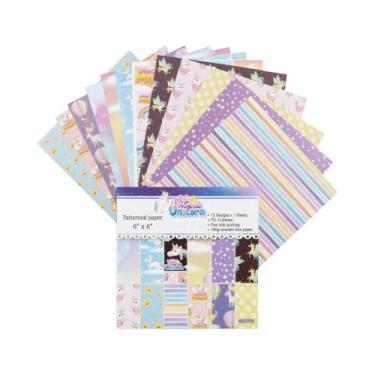 Imagem de Papel Cartão Vintage Com Padrão Floral 6X6 Polegadas Para Scrapbooking