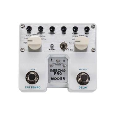 Imagem de Pedal Mooer Twin Reecho Pro Delay 6 Modos Digital Analog Real Tape Tub