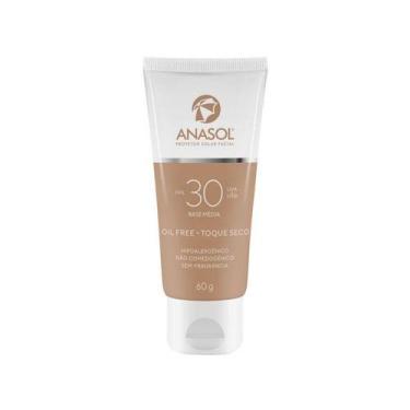 Imagem de Protetor Solar Facial Anasol Base Media FPS 30 Vegano 60G