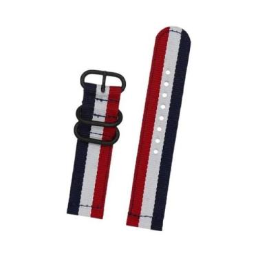 Imagem de Pulseiras De Relógio Esportivas Em Tecido De Nylon 18mm 20mm 22mm 24mm