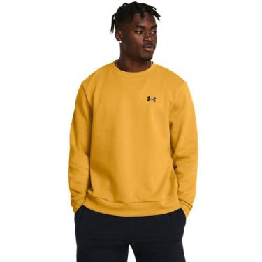 Imagem de Moletom Masculino Under Armour Unstoppable Fleece, Amarelo, GG