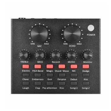 Imagem de Placa De Interface De Áudio MXT Multifuncional Com Efeitos Para Live Streaming MX-V8