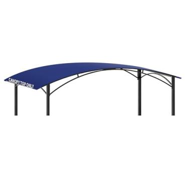 Imagem de Iheqard Toldo para churrasqueira de 3 m x 3 m, armação de metal, resistente à água, pro...
