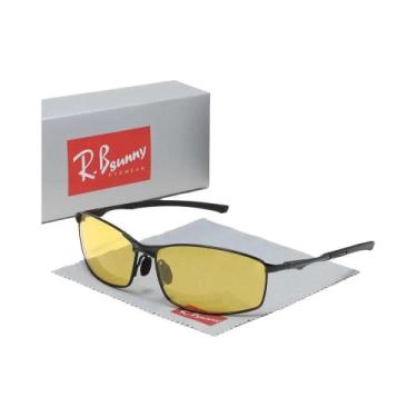 Imagem de Óculos De Sol Retangulares Polarizados UV400 Unissex, Proteção Fresca 