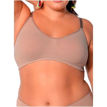 Imagem de Sutiã Conforto Demillus 061146 Ultraleve Plus T.Ú, UNI, 55, Bege rosad