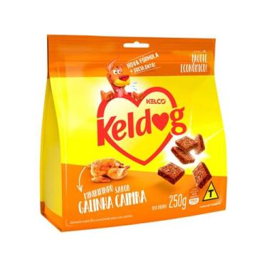Imagem de Mini Bifinhos para Cães Adultos Keldog Sabor Galinha Caipira 250g