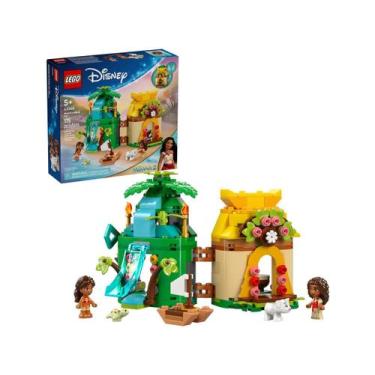 Imagem de Lego Diversão Na Ilha De Moana Blocos De Montar Disney Princesa 175 Pe