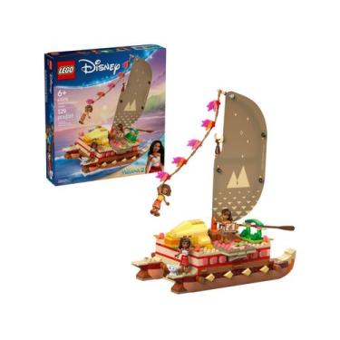 Imagem de LEGO Disney - Canoa de aventura da Moana 43270