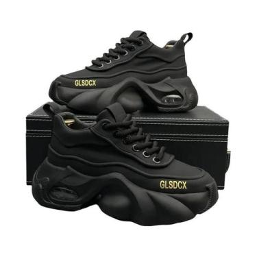 Imagem de Tênis Masculinos De Moda Outono Confortáveis Com Plataforma Grossa Est