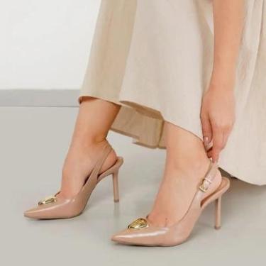 Imagem de Sandália Via Marte Salto Bloco Feminina-Feminino